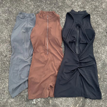 yoga jumpsuit - Scrunch Back Workout Romper