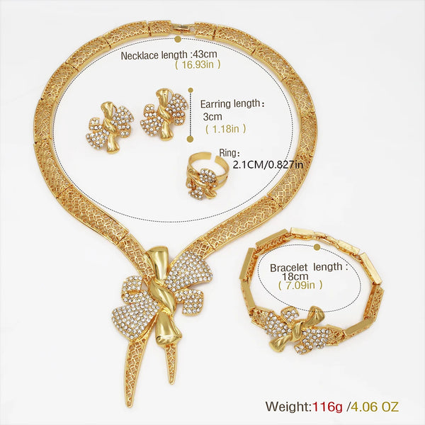 Gold Plated Jewelry Set