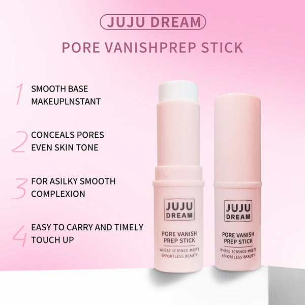 Pore vanish prep stick for smooth flawless skin before makeup.