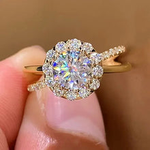 925 Sterling Silver Wedding Rings for Women Luxury Cubic Zirconia Sparkling Engagement Rings Lover Modern Fashion Jewelry