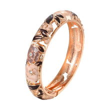 Floral Enamel Bracelets