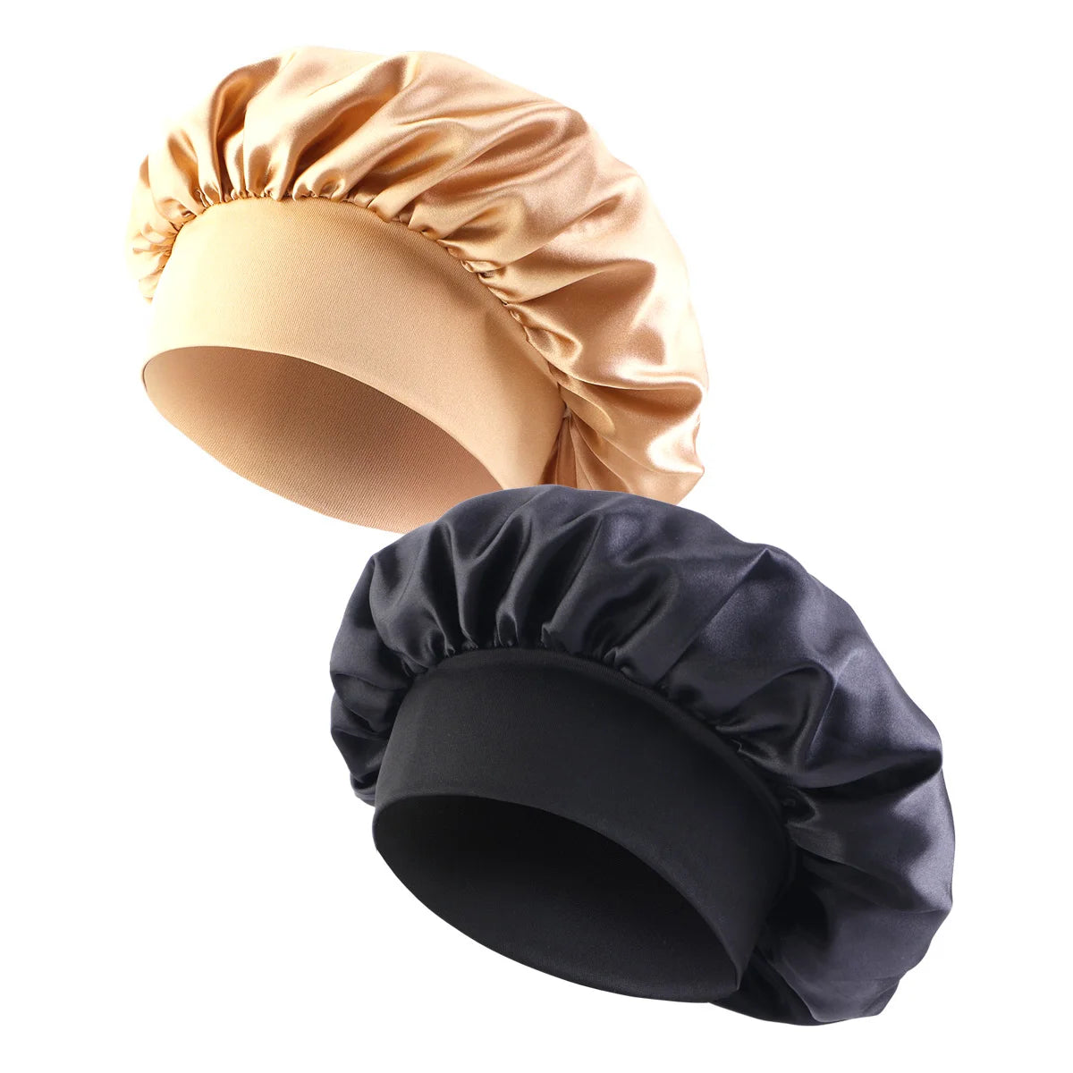 Satin Wide Brim Nightcap