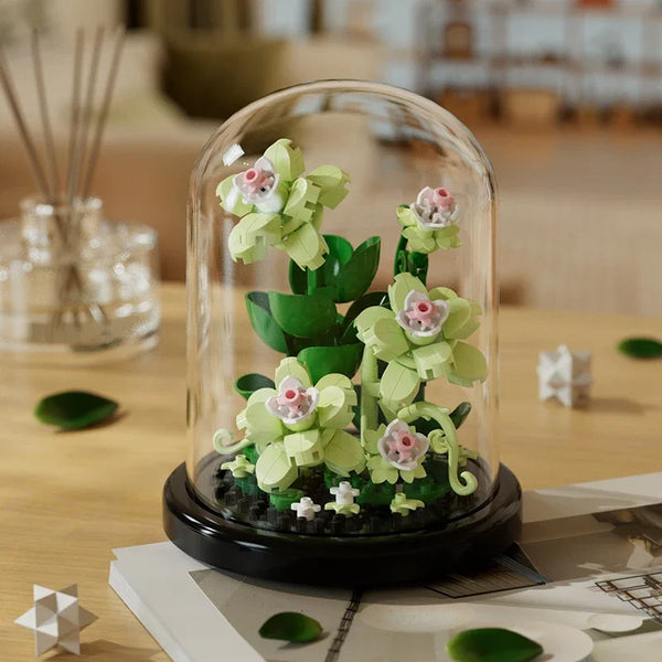 flower bouquet building block – kids birthday gift home decor