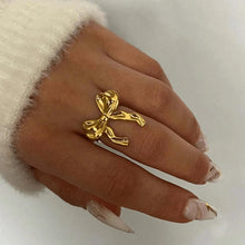 Bow ring from Her Wardrobe & Beyond jewellery collection.