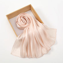 Newest Plain Shimmer Hijab Silk Wrinkle Scarf Muslim.