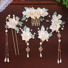5-Piece Vintage Floral and Tassel
