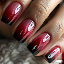 Press on nails 24pcs ballerina glossy gradient full cover set