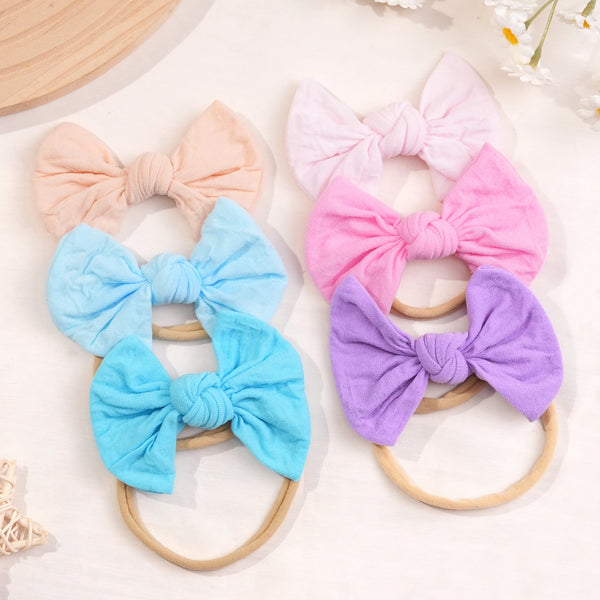 15 Color Baby Bow Headband with Elastic Headband for Babies, Versatile and Multi Colored Hair Accessories