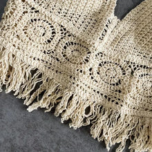 Boho Beach Camisole Halter Crochet Knit