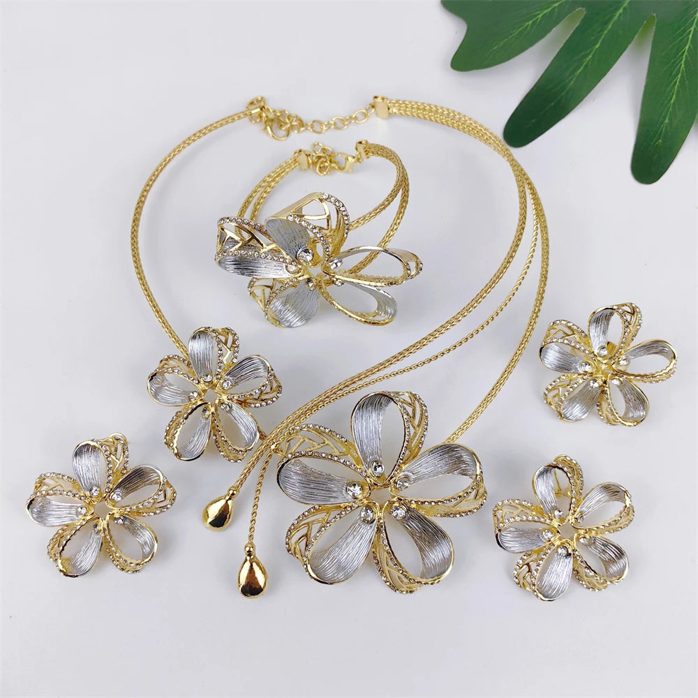 Gold Plated Exquisite Italian Necklace