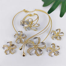 Gold Plated Jewelry Exquisite Italian Gift Set