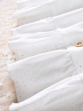 Sweet Knitted, Elegant Hollow Jacquard, Bubble Sleeves