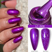 metallic gel nail polish – red chrome soak off UV semi permanent