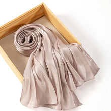 Newest Plain Shimmer Hijab Silk Wrinkle Scarf Muslim.