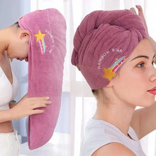 hair towel wrap bonnet – quick dry super absorbent women's head towel