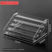 Nail polish display stand acrylic multi-layer lipstick storage rack