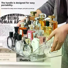 Nail polish display stand acrylic multi-layer lipstick storage rack