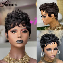 Human hair wig with bangs full machine-made lightweight construction.