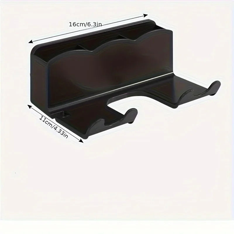 1pc Hair Dryer Storage Rack