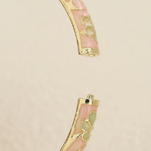 Flower Enamel Cloisonne Bracelet