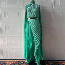 Batwing Sleeve Split Dresses