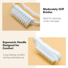 nail cleaning brush – 5pcs soft plastic nail art manicure tool set