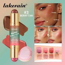 Headed Bronzer Blush for Cheeks/ Eyes Lips