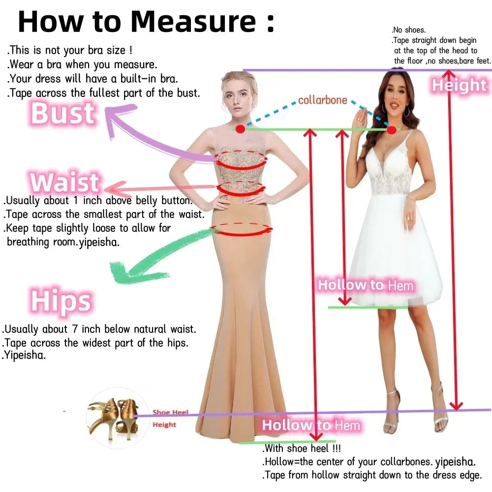 Customized Mermaid Prom Dresses Floor-Length O-Neck Full Sleeve Formal Evening Gown Simple Fashion Draped Party  Dresses