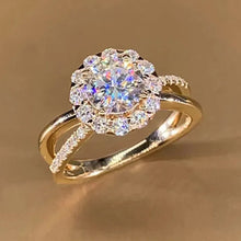 925 Sterling Silver Wedding Rings for Women Luxury Cubic Zirconia Sparkling Engagement Rings Lover Modern Fashion Jewelry