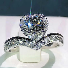 Oval Pigeon Egg Cube Zirconia Ring
