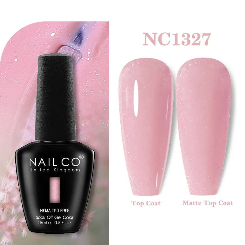 NAILCO 15ml HEMA-free TPO-free Topcoat Basecoat Artistic Design Gel Nail Polish Top Base Coat UV LED Soak Off Gel Nail Polish