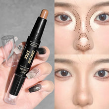 double-ended highlight contour stick – dual ends close up