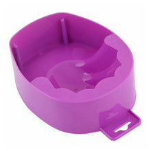 Nail soak bowl manicure hand wash remover basin DIY salon spa tool