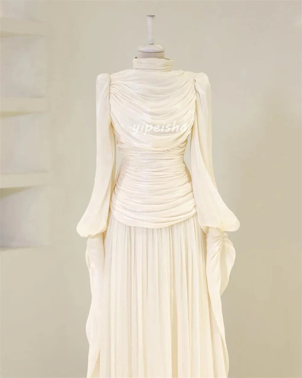 Customized Modern Style Intricate Pleat Dress