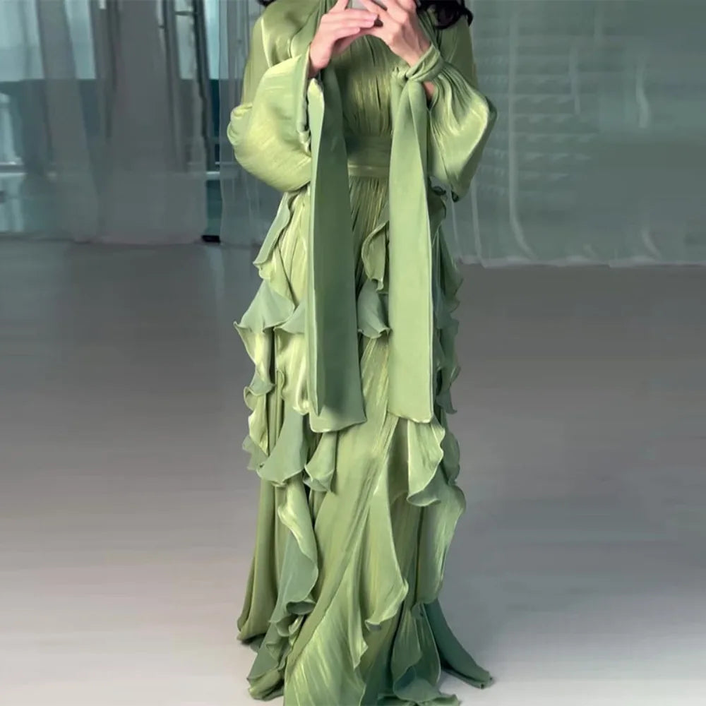 Party Dress Eid Arab Long Robe