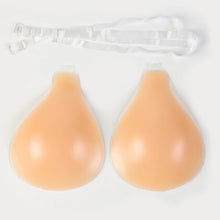 1/2/3 Pc Summer Silicone Invisible Bra Women With Shoulder Strap Push Up Neck-hanging Chest Petals Female Adhesive Breast Petals