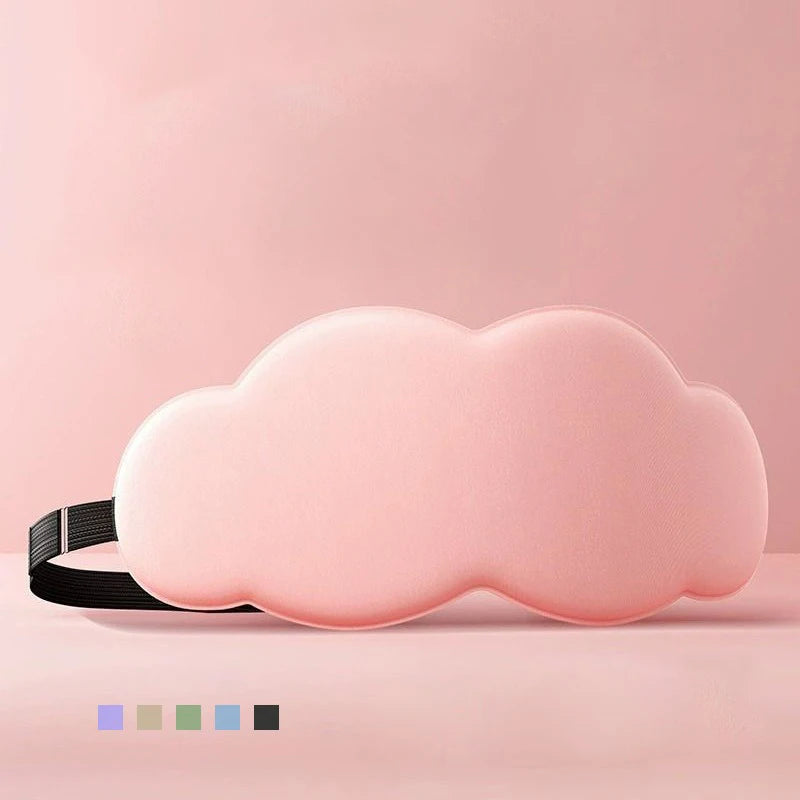 3D Sleeping Mask Memory Foam Block Out Light Eye Shade Blindfold For Tiredness Relief Night Sleeping Aid Face Mask Eyepatch