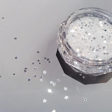 nail glitter stars – 1mm mini sparkling pentagram nail art decoration
