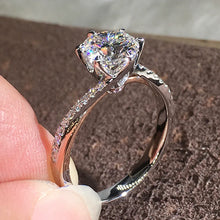 Oval Pigeon Egg Cube Zirconia Ring