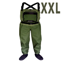 5 Layer Breathable Waterproof Fly Fishing Chest-High Waders Stockingfoot High Pant Wader Durable Duck Hunting Wading Pants