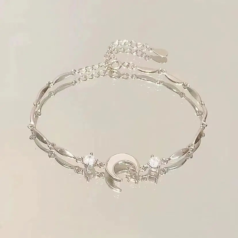 Korean Elegant Cherry Blossom Bracelet