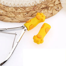 Cuticle scissors cover transparent nipper cap manicure tool
