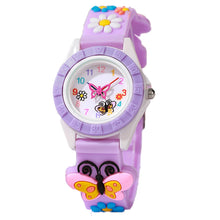 girls quartz wristwatch – butterfly digital casual sports kids watch